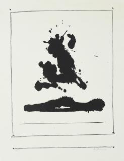 Robert Motherwell - Ohne Titel (Aus: New York International).