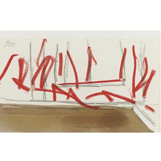 Robert Motherwell - Open Forms (From Joyce Sketchbook)