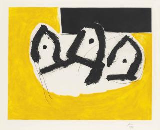 Robert Motherwell - Plate I, From: Sirens