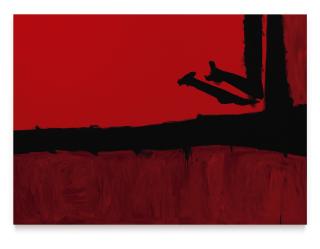 Robert Motherwell - Red, Cut By Black