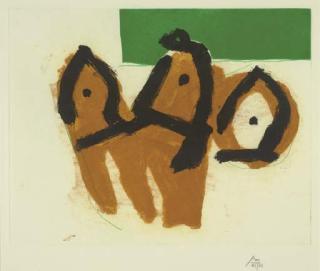 Robert Motherwell - Sirens II (B. 383; E. & B. 444)