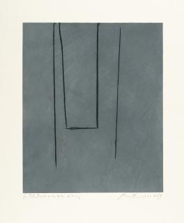 Robert Motherwell - Slate Gray Pintura