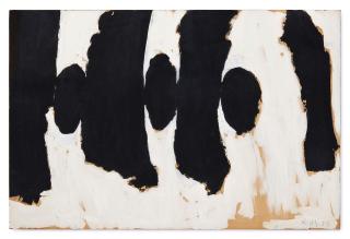 Robert Motherwell - Spanish Elegy XIV (Palamos)