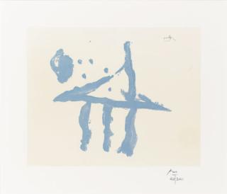 Robert Motherwell - Summer Trident (E. & B. 505)