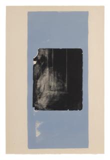 Robert Motherwell - The Black Douglas Stone (Walker Art Center 102)