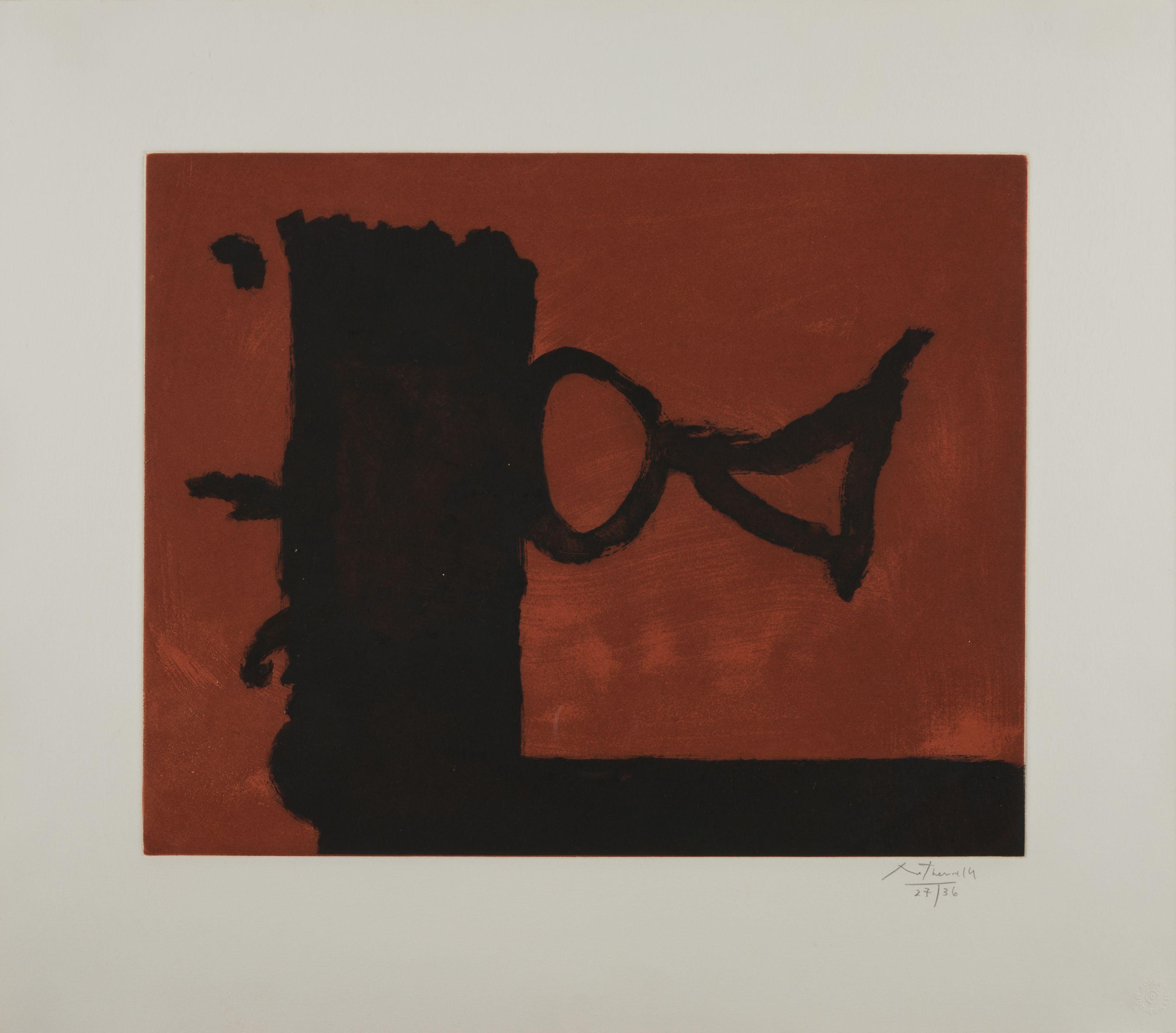 Robert Motherwell - The Razor\'s Edge