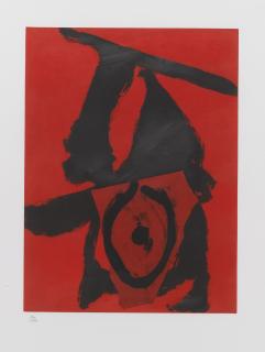 Robert Motherwell - The Red Queen (W.A.C. 476)