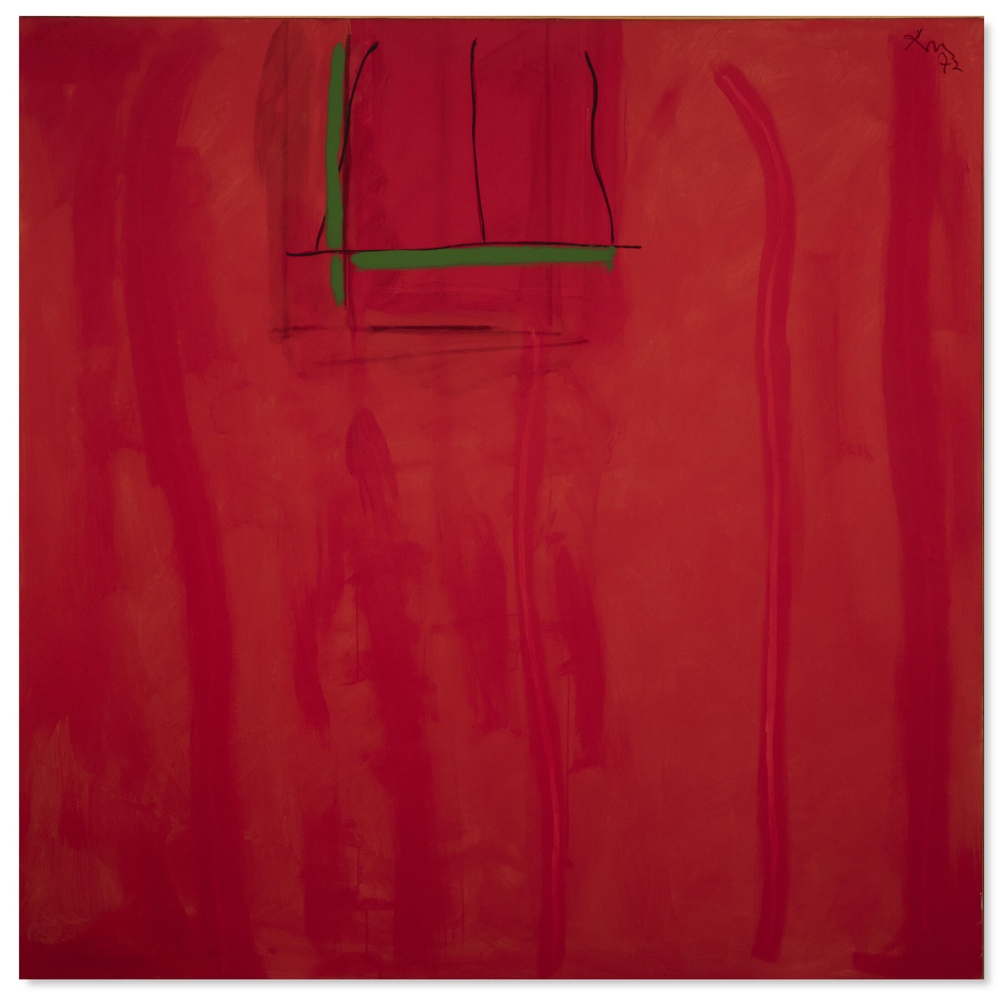 Robert Motherwell - The Red Wall