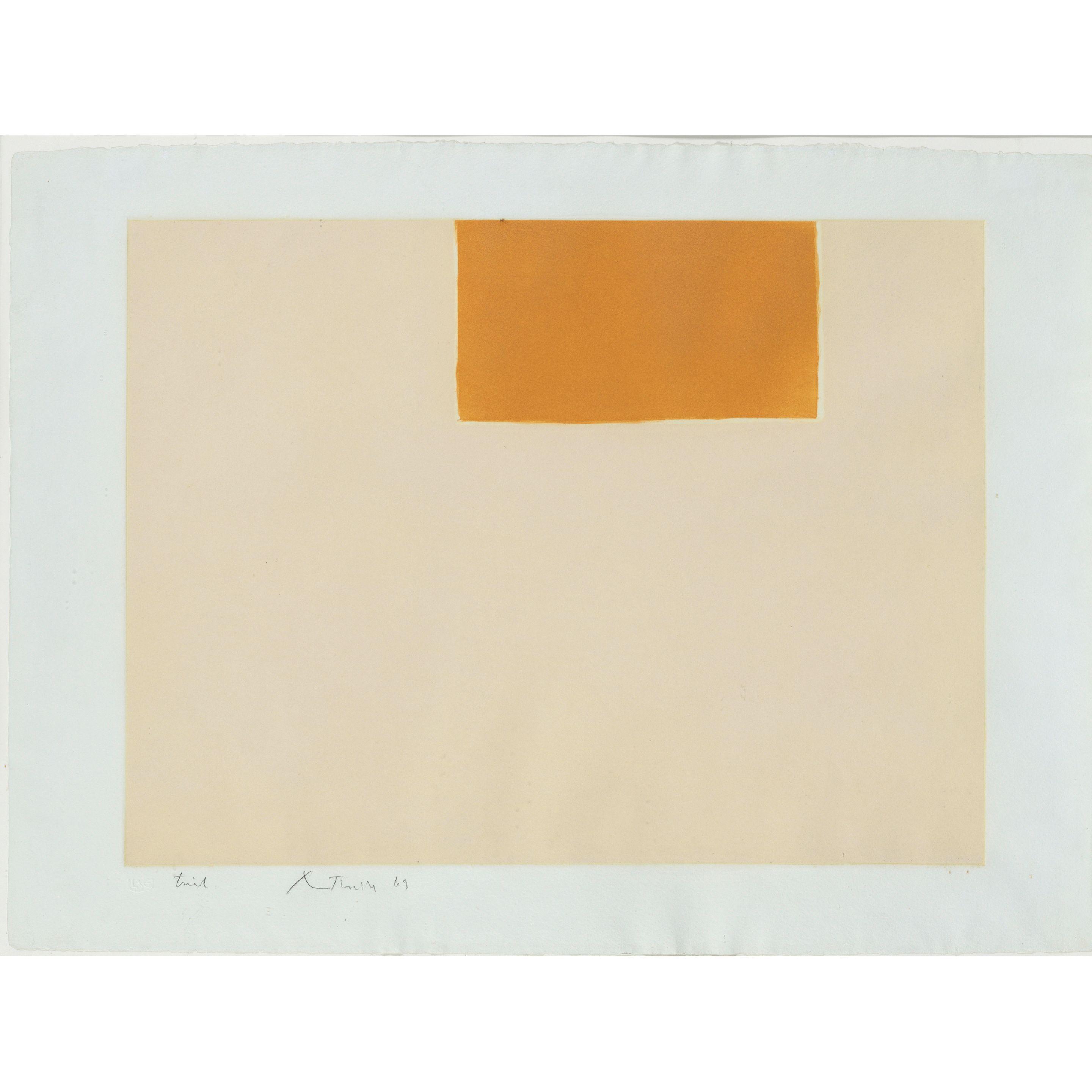Robert Motherwell - Untitled, from A la Pintura