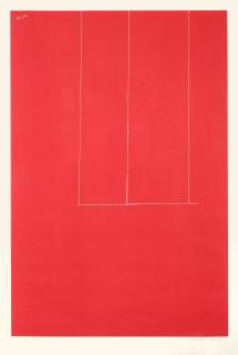 Robert Motherwell - Untitled (Red); from London Series I