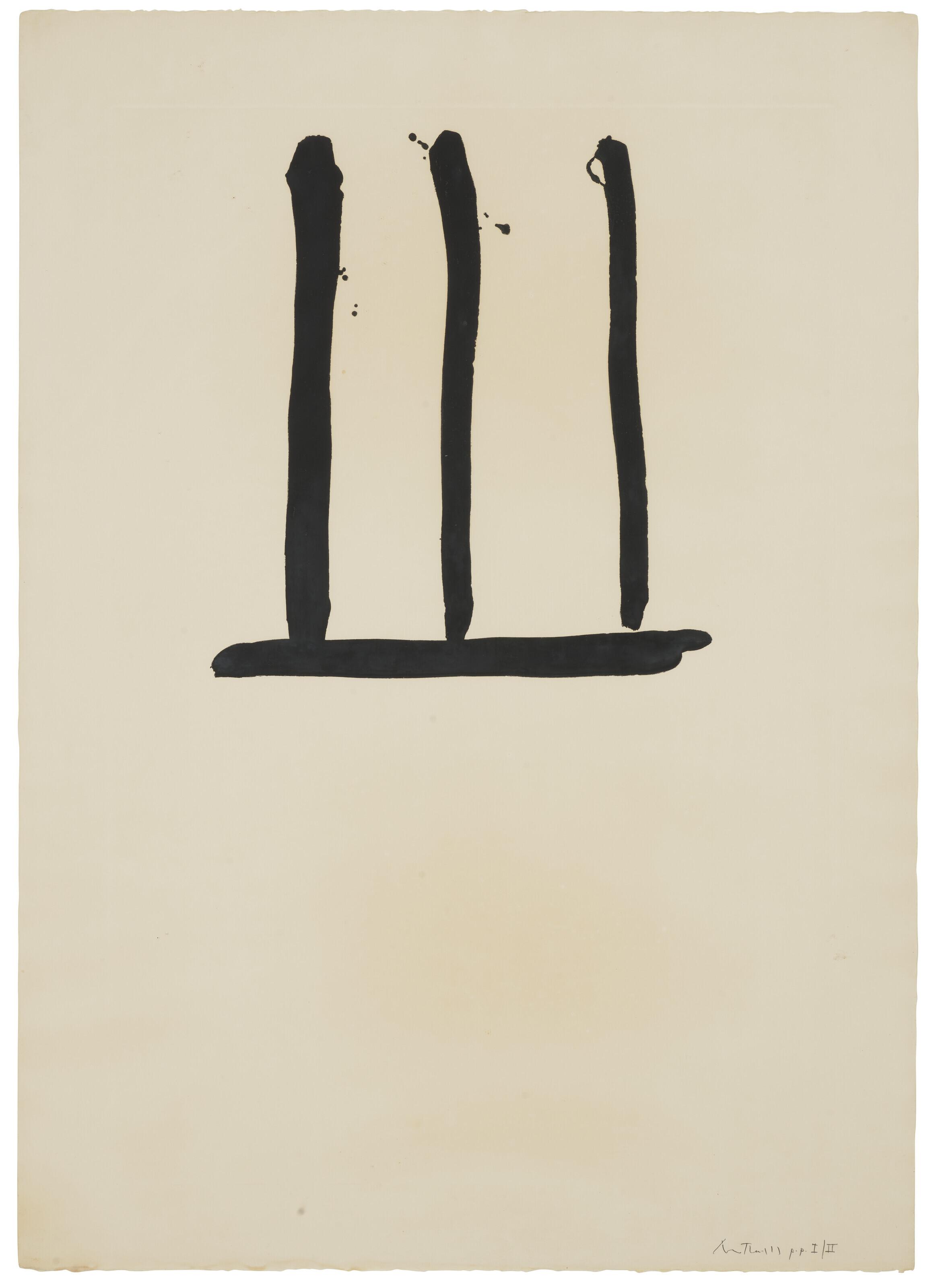 Robert Motherwell - Untitled