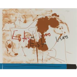 Robert Motherwell - Vivo (Sepia) (W.A.C.  365)