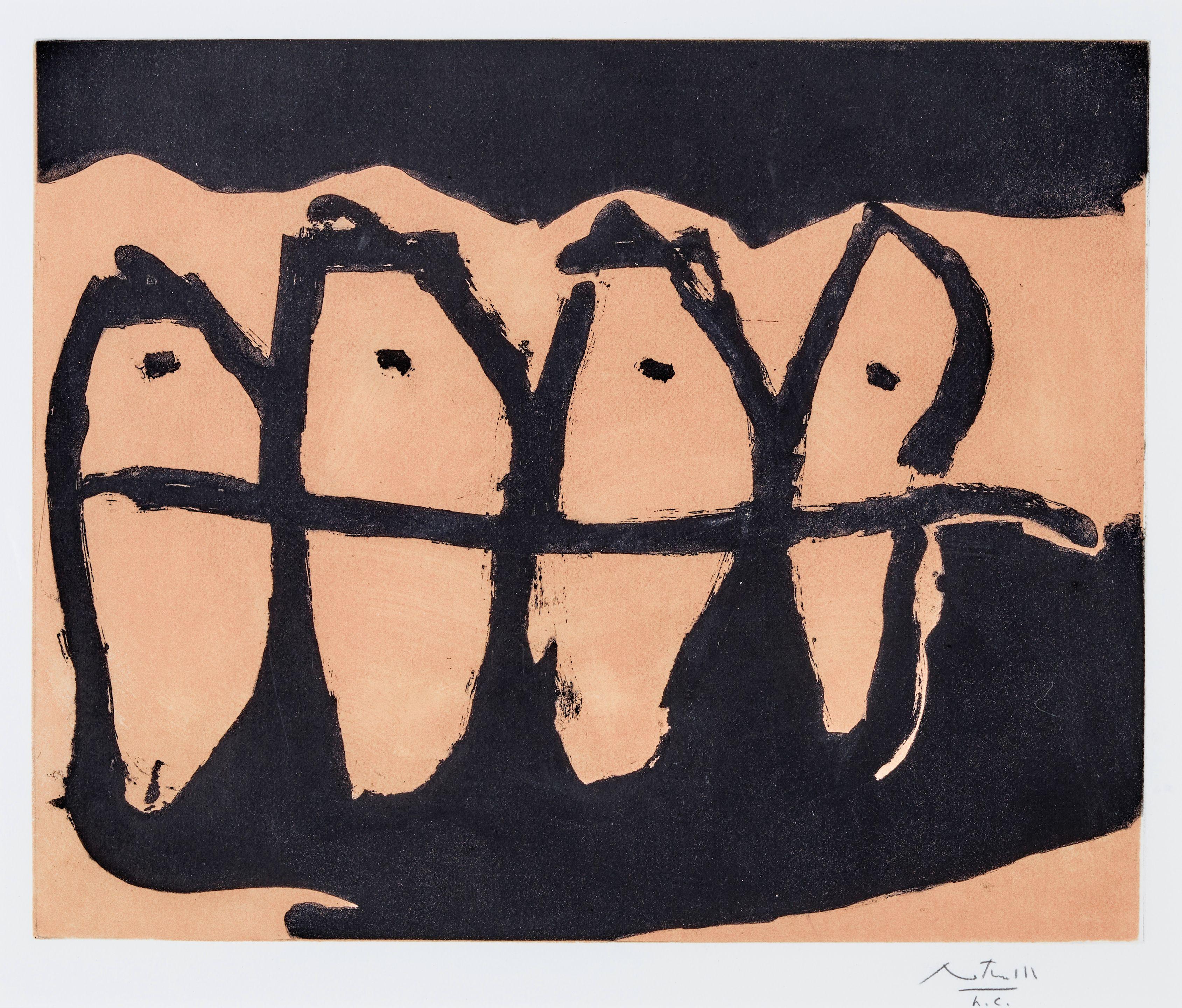 Robert Motherwell - Wonderers