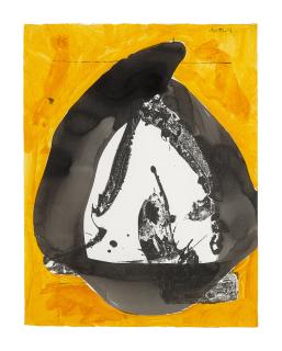 Robert Motherwell - Yellow And Black (The Basque Series)