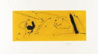 Robert Motherwell - „Yellow Flight“