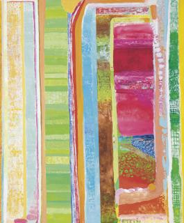 Robert Natkin - Green Ladder