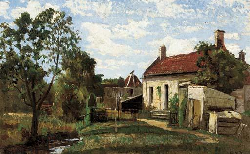 Robert Noble, R.S.A. - At Pencaitland Mill