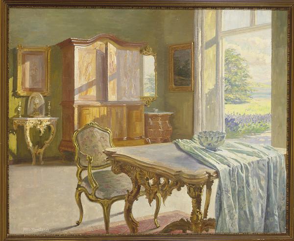 Robert Panitzsch - A sitting room in spring