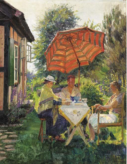 Robert Panitzsch - A summer garden party