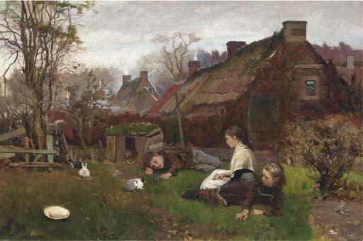Robert Payton Reid, A.R.S.A. - Afternoon play