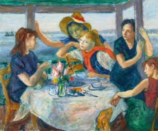 Robert Philipp - At the breakfast table (friends)