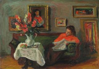 Robert Philipp - Young Girl Reading