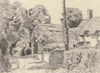 Robert Polhill Bevan - A Devon Farm