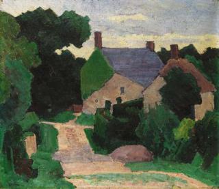 Robert Polhill Bevan - Dunn\'S Cottage, Near Applehayes, Somerset