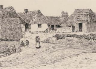 Robert Polhill Bevan - Farm in Poland