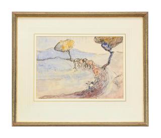 Robert Polhill Bevan - Ploughing on the downs