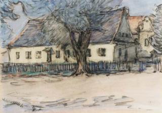 Robert Polhill Bevan - Polish village