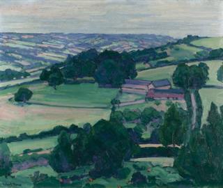 Robert Polhill Bevan - The Blackdown hills, Somerset