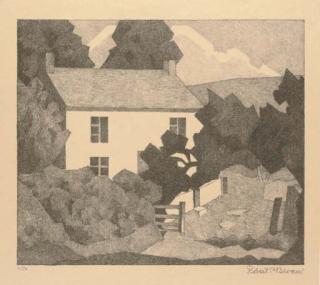 Robert Polhill Bevan - The White House (D. 30)
