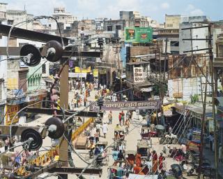 Robert Polidori - \'Dashashwemedh Road, Varanasi, India\'