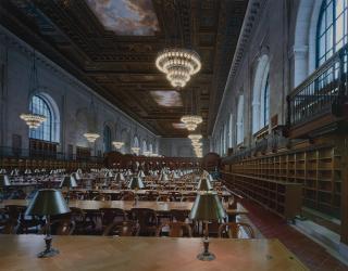 Robert Polidori - New York Public Library, Reading Room, New York, 1988