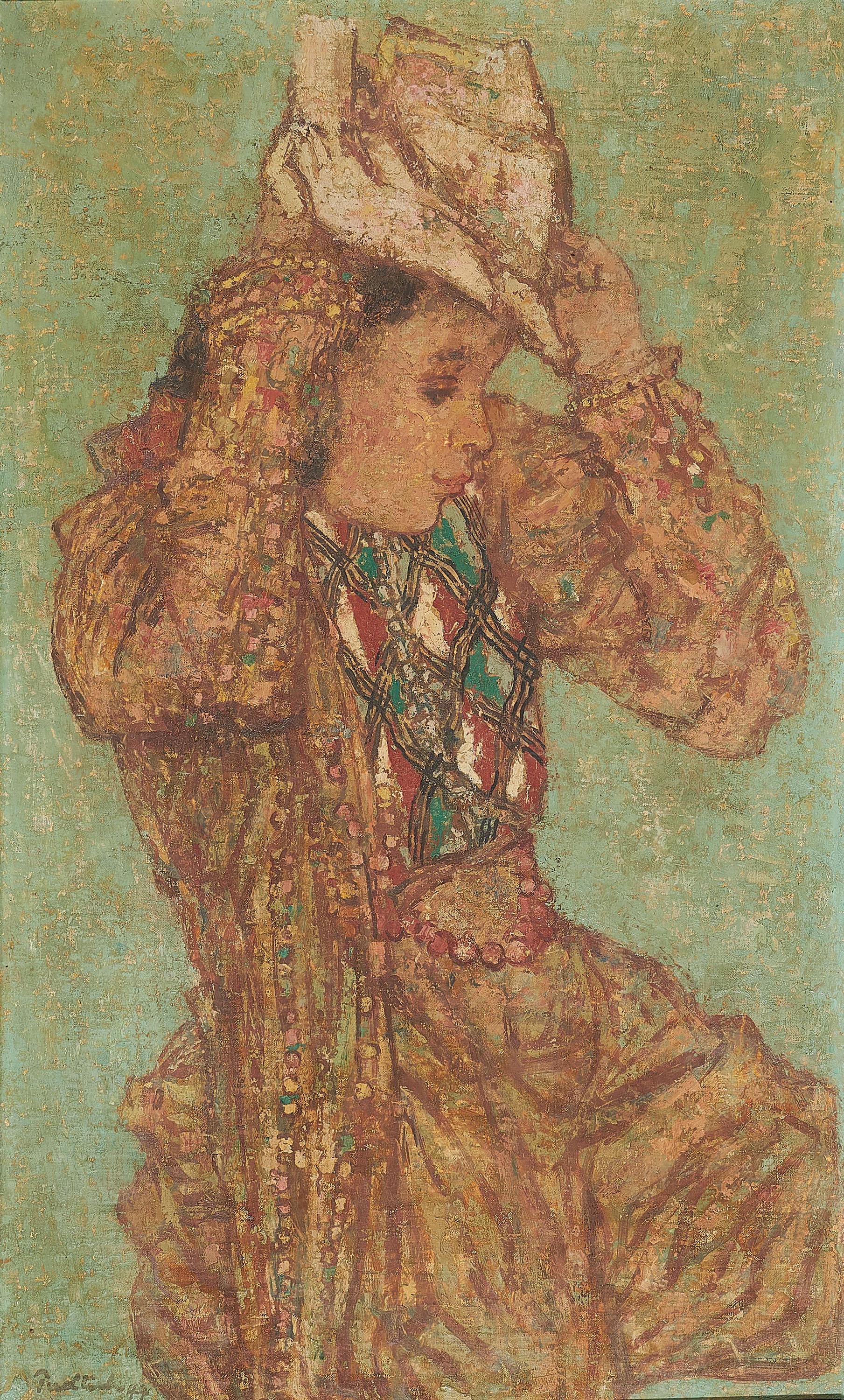 Robert Pudlich - Mädchen mit Hut.