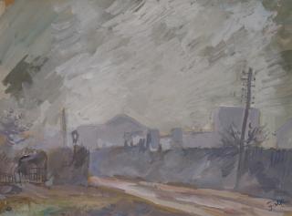 Robert Rafaelovich Falk - Outside A Town