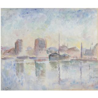 Robert Rafaelovich Falk - View Of A River