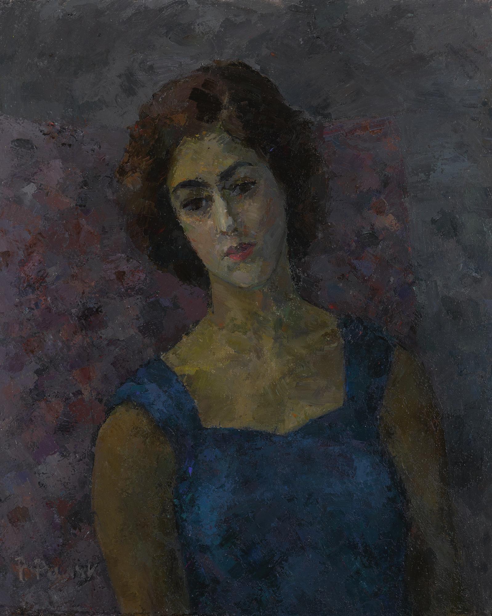 Robert Rafailovich Falk - Greek Woman (Portrait Of Inna Costakis)