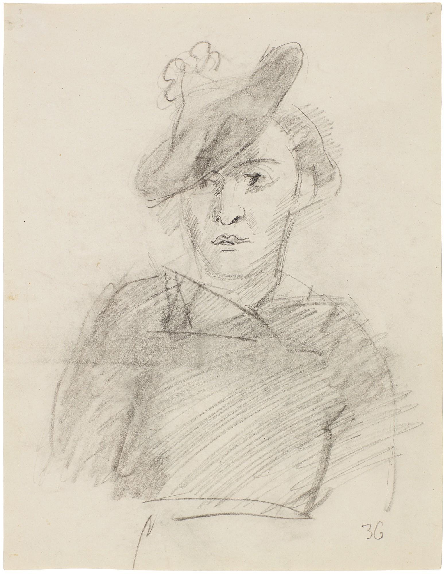 Robert Rafailovich Falk - Lady in a Hat