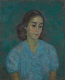 Robert Rafailovich Falk - Portrait Of Farizet Gilels