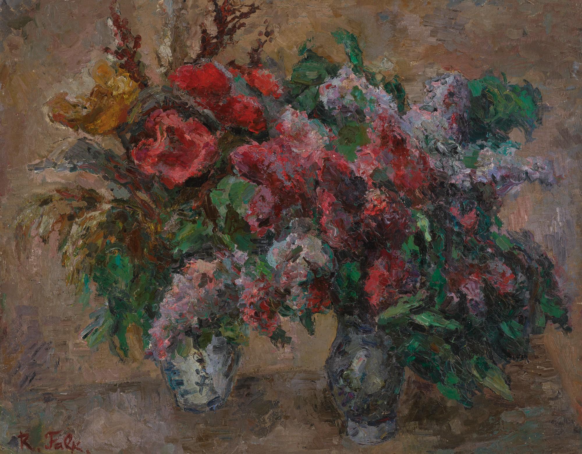 Robert Rafailovich Falk - Two Bouquets