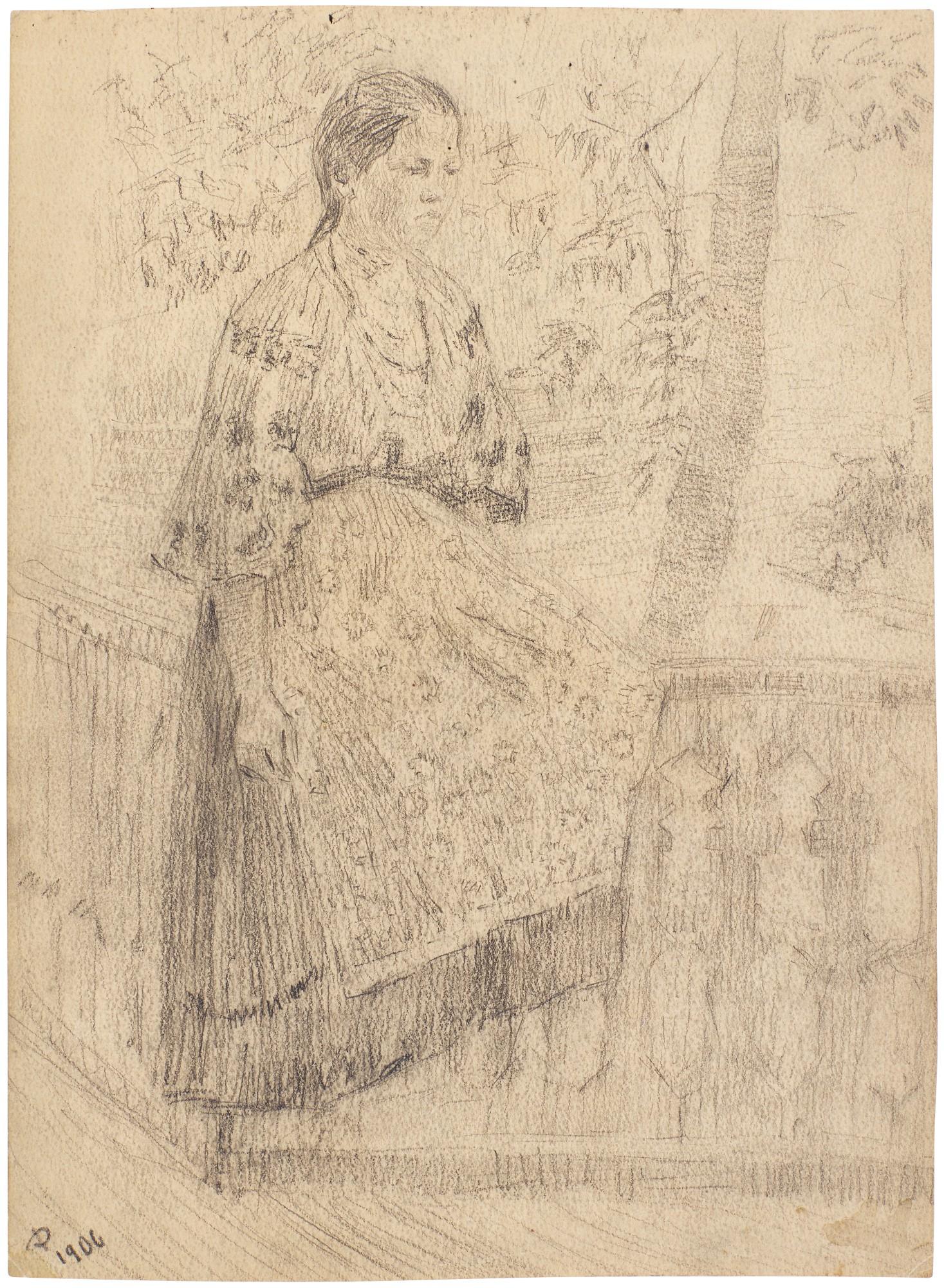 Robert Rafailovich Falk - Ukrainian Peasant Girl