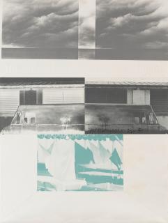 Robert Rauschenberg - American Pewter With Burroughs Letter, \