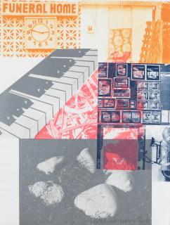 Robert Rauschenberg - American Pewter with Burroughs VI, from American Pewter with Burroughs