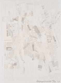 Robert Rauschenberg - Aus: Hommage à Picasso.