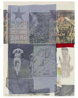 Robert Rauschenberg - Back Out, from Suite of Nine Prints