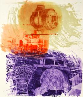 Robert Rauschenberg - Back Up, from Ground Rules