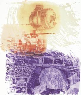 Robert Rauschenberg - Back-up, from Ground Rules