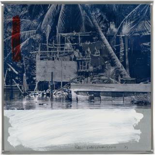Robert Rauschenberg - Bank (Galvanic Suite)